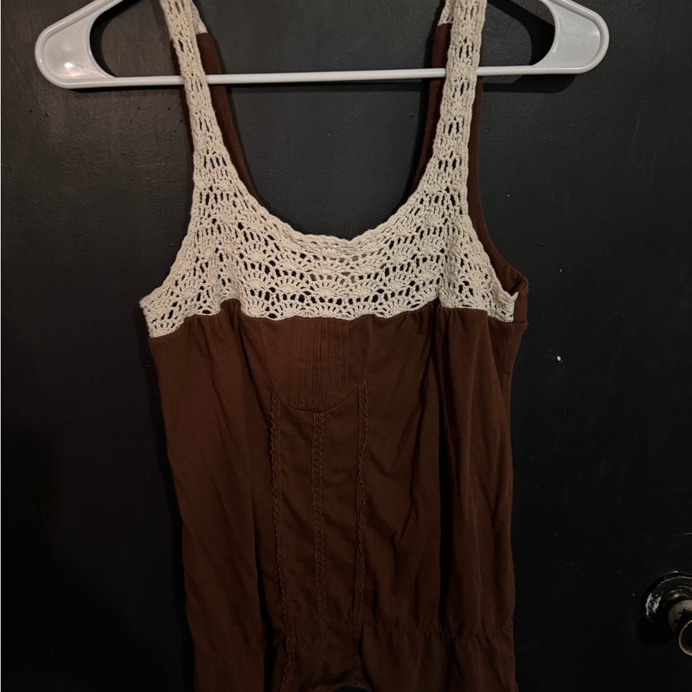 Decree Brown and Cream One Piece with Elegant Design